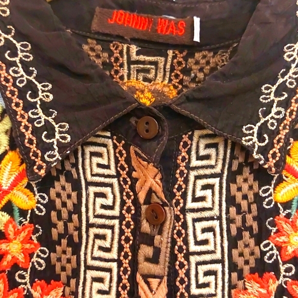 JOHNNY WAS Dress sz S - Picture 2 of 4